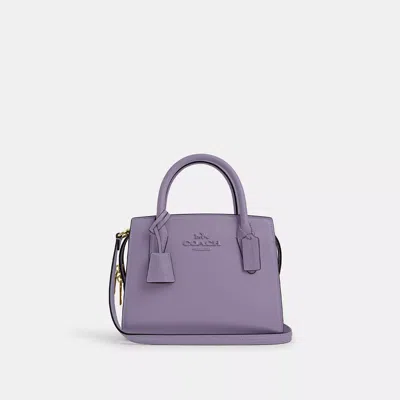 Coach Andrea Carryall In Purple
