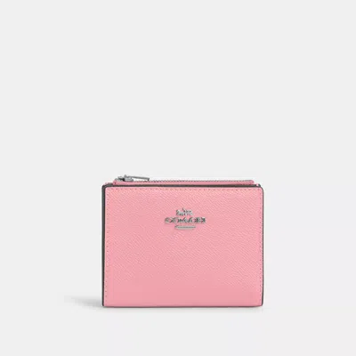 Coach Bifold Wallet In Pink