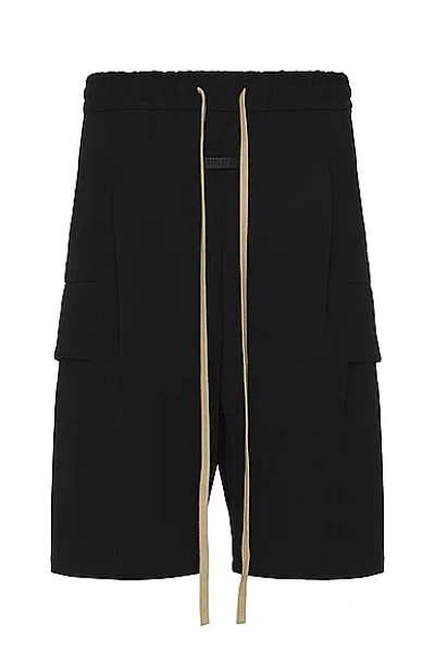 Fear Of God Black Relaxed Shorts