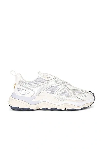 Axel Arigato Satellite Runner Leather Sneakers In White