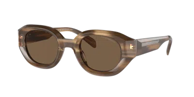 Emporio Armani Man Sunglasses Ea4230u In Dark Brown