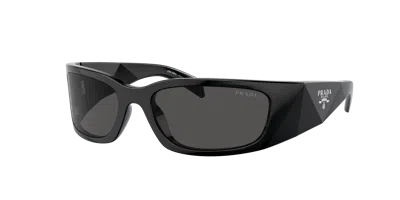Prada Women's Sunglasses, Pr A14s In Dark Grey