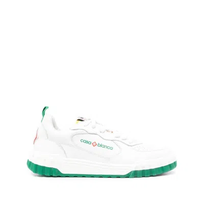 Casablanca Sneakers In White/green