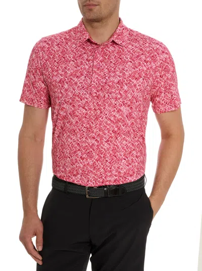 Robert Graham Tyne Polo In Coral