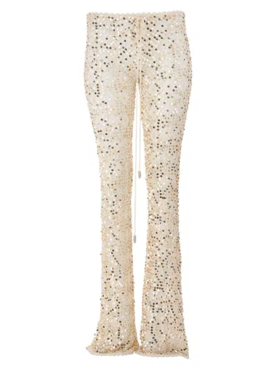 Retroféte Women's Brendi Pants In Ivory Gold