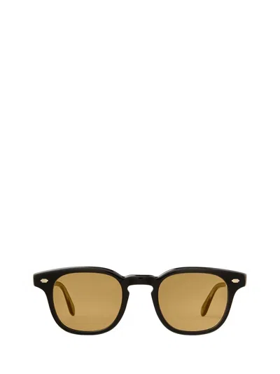 Garrett Leight Sunglasses In Black/pure Maple