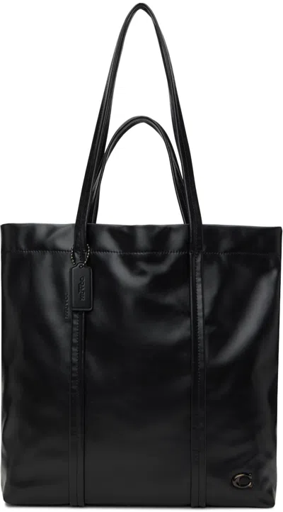 Coach Hall 33 Tote Bag In Black
