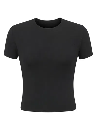 Dl1961 Baby Tee Shirt In Black