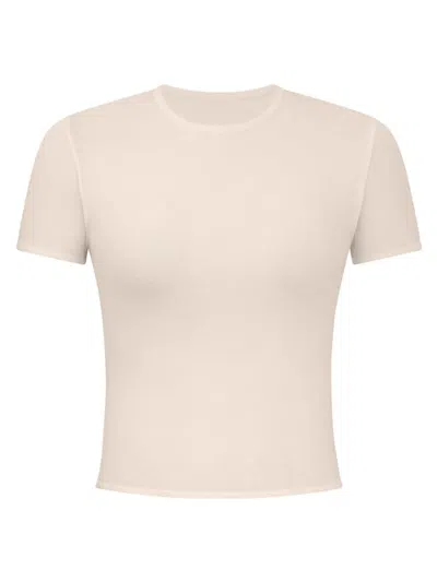 Dl1961 Women's Baby Tee Shirt In Cream