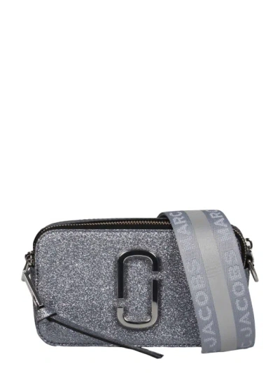 Marc Jacobs The Snapshot Glitter Bag In Metallic