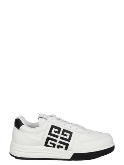 Givenchy Leather G4 Sneakers In White