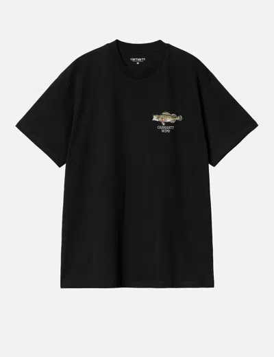 Carhartt -wip Fish T-shirt (loose) In Black