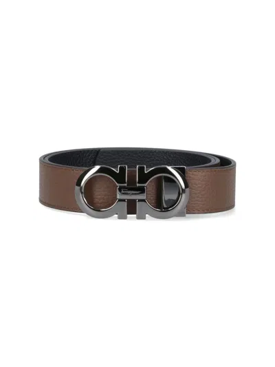 Ferragamo Belts In Brown