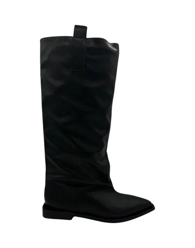 Ganni Boots Shoes In Black