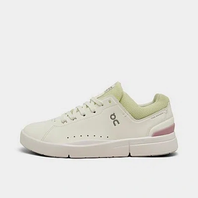 On The Roger Advantage Tennis Sneaker In White/mauve
