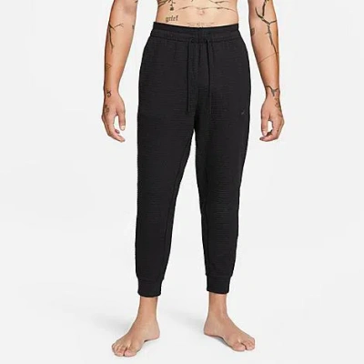 Nike Men's  Yoga Dri-fit Pants In Black/black