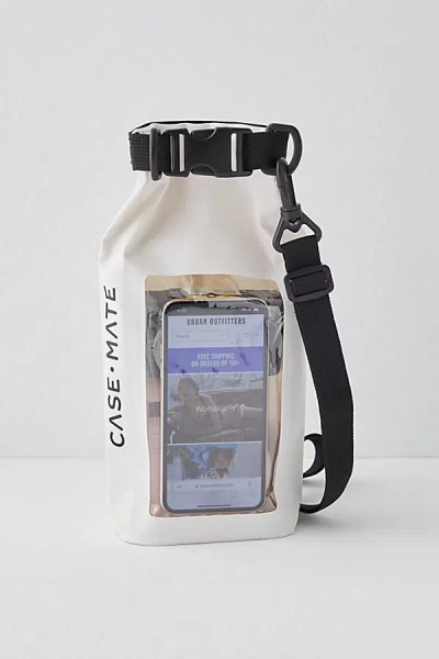 Case-mate Waterproof Phone Dry Bag In Grey/black At Urban Outfitters In Gray