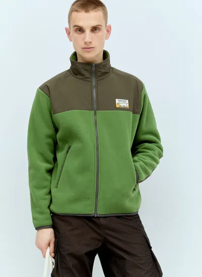 Human Made Fleece Jacket In Green