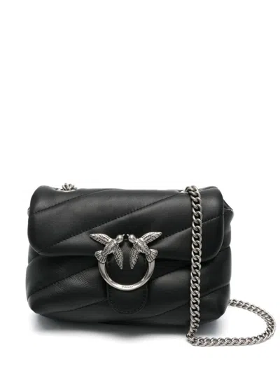 Pinko Love Mini Puff Classic Bag In Black