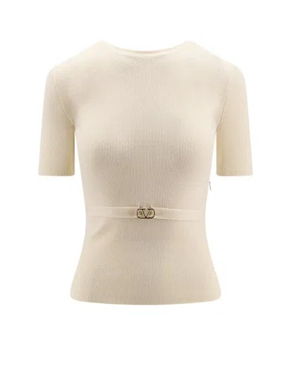 Valentino Women's Wool Sweater In White