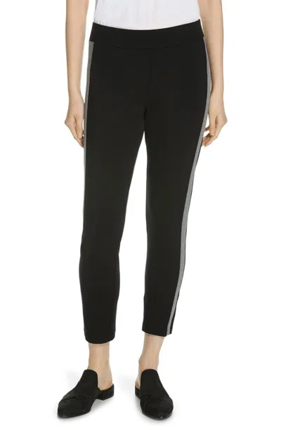 Eileen Fisher Slim Pant Organic Jersey In Black