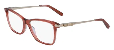 Ferragamo Sf2872 251 Square Eyeglasses In Multi