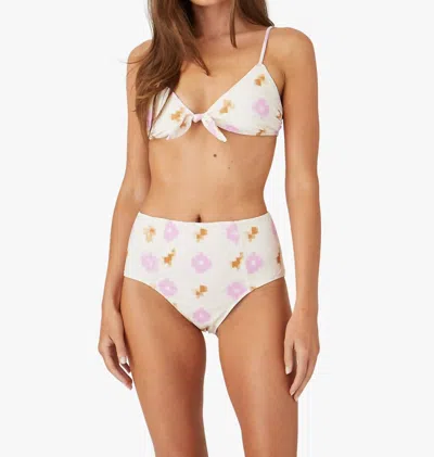 Xirena Serena Bikini Bottom In Lilac Ikat In Multi
