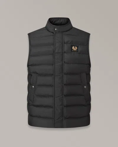 Belstaff Climate Waistcoat In Black