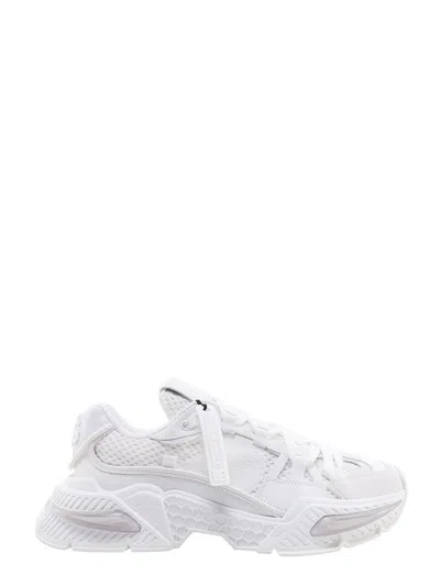 Dolce & Gabbana Mixed-material Airmaster Sneakers In White