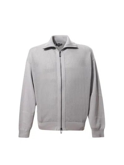 Emporio Armani Cardigan  In Grey