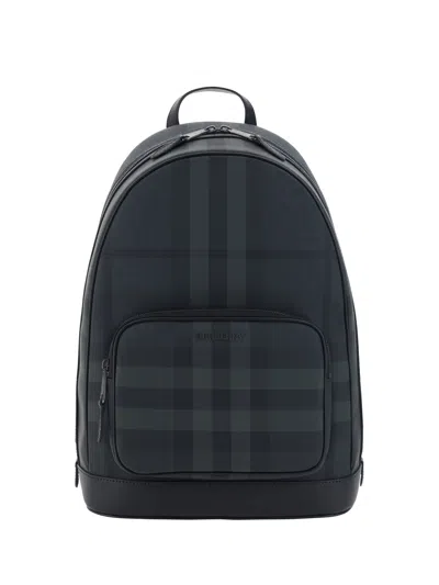 Burberry Rocco Backpack In Charcoal