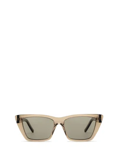 Saint Laurent Brown Sl 276 Mica Sunglasses