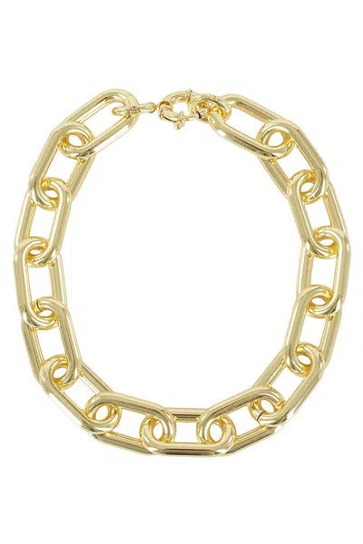 Federica Tosi Lace Norah Collar Necklace In Gold