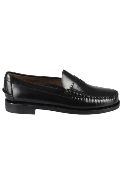 Sebago 'classic Dan' Loafers In Black  