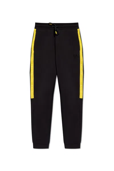 Ea7 Emporio Armani Sweatpants With Logo In Black