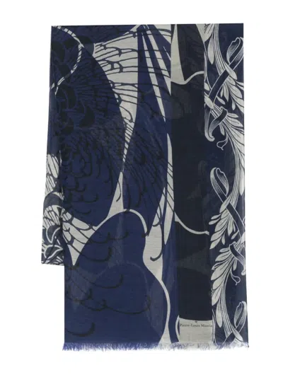 Pierre-louis Mascia Floral-print Scarf In Multi