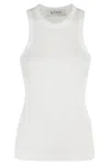 Rohe Rib Knit Tank Top In White