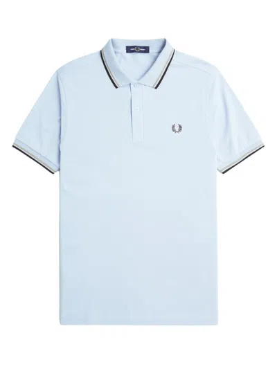 Fred Perry Fp Twin Tipped Shirt Clothing In Grey