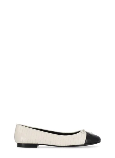 Tory Burch Flat Shoes Ivory