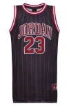 Jordan 23 Striped Jersey Big Kids Top In Black