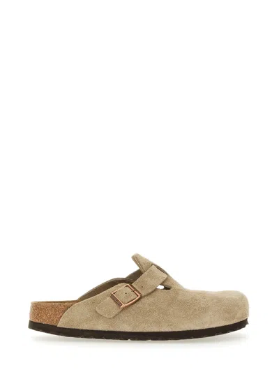 Birkenstock Mule Boston Unisex In Beige