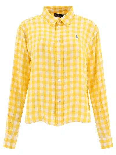 Polo Ralph Lauren "pony" Shirt In Yellow