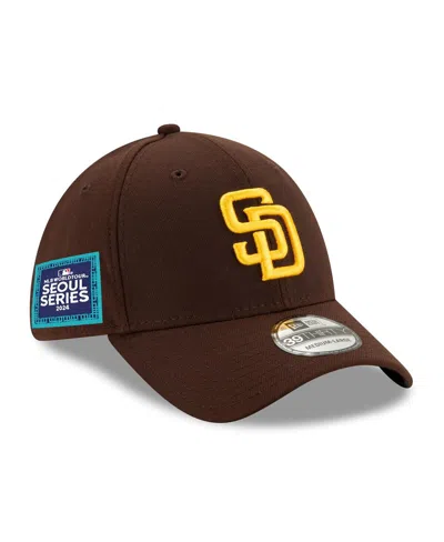 New Era Brown San Diego Padres 2024 Mlb World Tour Seoul Series 39thirty Flex Hat