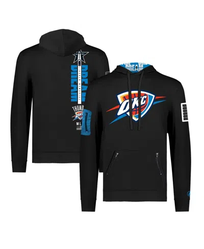 Fisll Unisex  X Black History Collection  Black Oklahoma City Thunder Pullover Hoodie