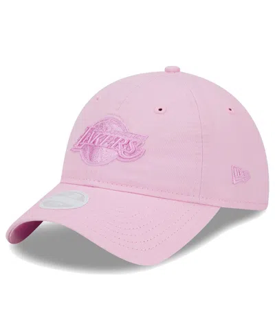 New Era Pink Los Angeles Lakers Colorpack Tonal 9twenty Adjustable Hat