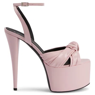 Giuseppe Zanotti Aida 150mm Platform Sandals In Pink