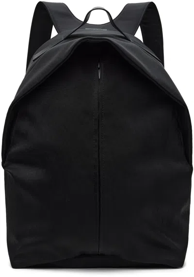 Fear Of God Full-grain Leather-trimmed Nylon Backpack In Black