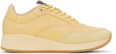 Jacquemus The Daddy Trainers In Yellow