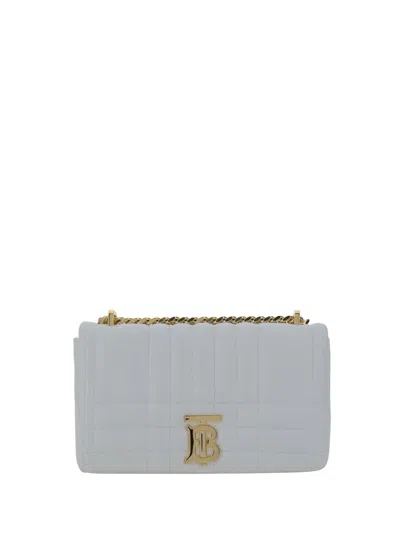 Burberry Shoulder Bags In Optic White