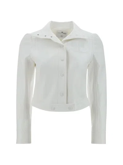 Courrèges Jacket In Heritage White